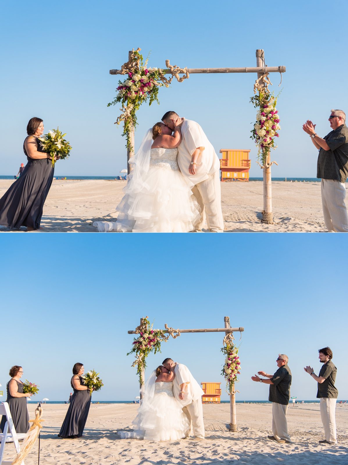 Icona Diamond Beach Wedding Erica &amp; Gary NJ Photography